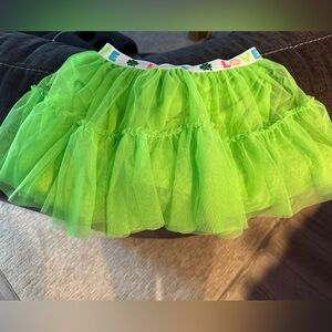 Neon Green Skirt